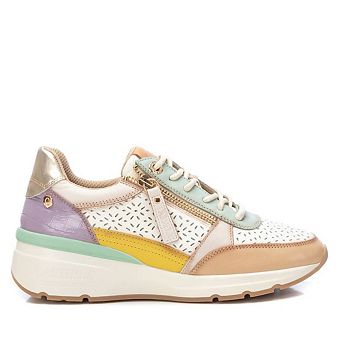 Carmela Collection Women's Leather Casual Sneakers By Xti