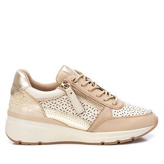 Carmela Collection Women's Leather Casual Sneakers By Xti