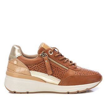 Carmela Collection Women's Leather Casual Sneakers By Xti