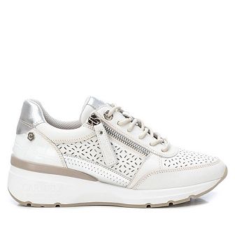 Carmela Collection Women's Leather Casual Sneakers By Xti