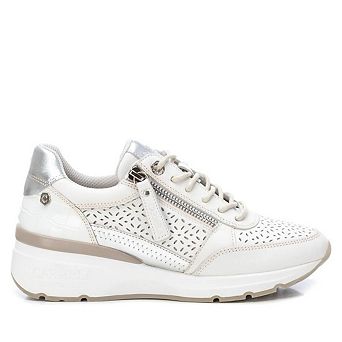 Carmela Collection Women's Leather Casual Sneakers By Xti