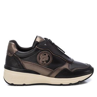 Carmela Collection Women's Leather Casual Sneakers By Xti