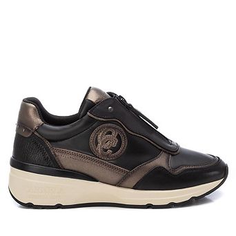 Carmela Collection Women's Leather Casual Sneakers By Xti