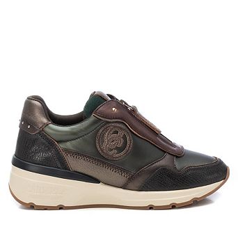 Carmela Collection Women's Leather Casual Sneakers By Xti