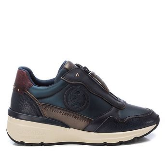 Carmela Collection Women's Leather Casual Sneakers By Xti
