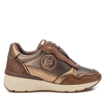 Carmela Collection Women's Leather Casual Sneakers By Xti