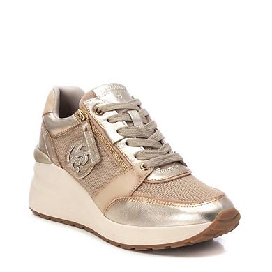Carmela Women's Casual Wedge Leather Sneakers 161844