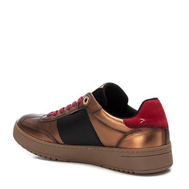 Carmela Collection Women's Leather Casual Sneakers By Xti