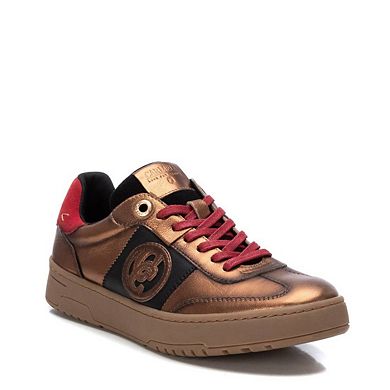 Carmela Collection Women's Leather Casual Sneakers By Xti