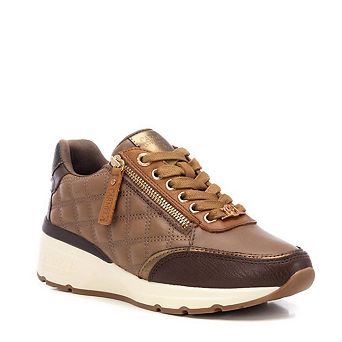 Carmela Collection Women's Leather Casual Sneakers By Xti