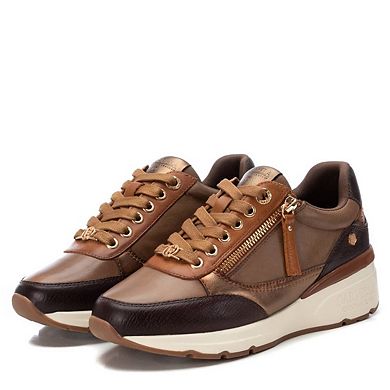 Carmela Collection Women's Leather Casual Sneakers By Xti