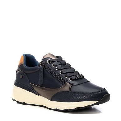 Carmela Collection Women's Leather Casual Sneakers By Xti