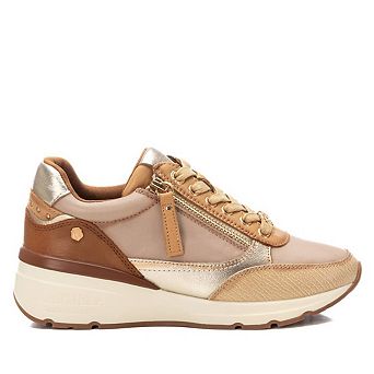 Carmela Collection Women's Leather Casual Sneakers By Xti