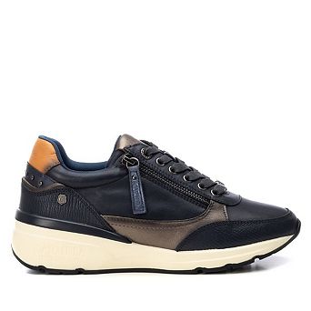 Carmela Collection Women's Leather Casual Sneakers By Xti