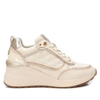 Carmela Collection Women's Leather Casual Sneakers By Xti
