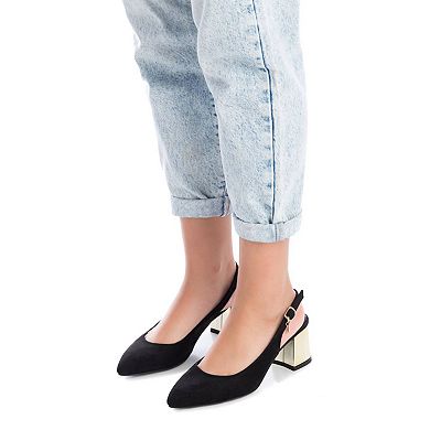 Women's Slingback Pumps By XTI 141405