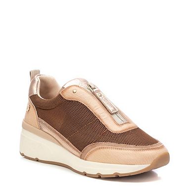 Carmela Collection Women's Leather Casual Sneakers By Xti