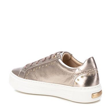 Carmela Collection Women's Leather Casual Sneakers By Xti