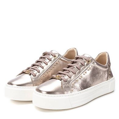 Carmela Collection Women's Leather Casual Sneakers By Xti