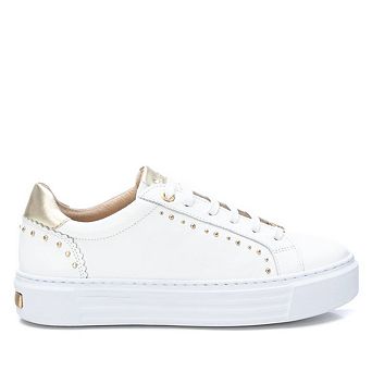 Carmela Collection Women's Leather Casual Sneakers By Xti