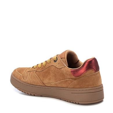 Carmela Collection Women's Suede Leather Casual Sneakers 161806