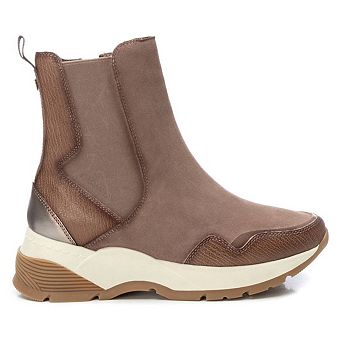 Carmela Collection Leather Sneaker Booties By Xti