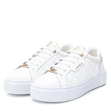 Carmela Collection Women's Leather Casual Sneakers By Xti
