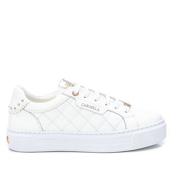 Carmela Collection Women's Leather Casual Sneakers By Xti