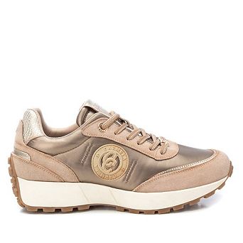 Carmela Collection Women's Leather Casual Sneakers By Xti