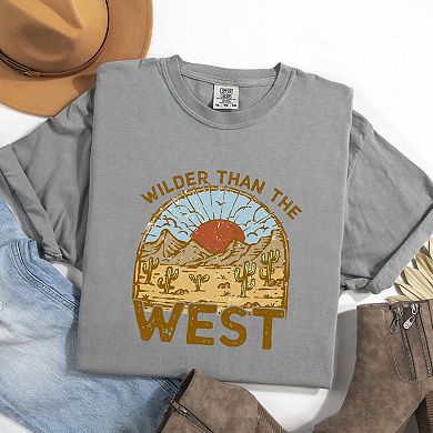 Simply Sage Market Wilder Than The West Garment Dyed Tee