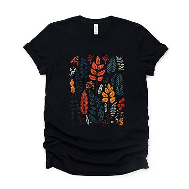 Simply Sage Market Winter Leaves Short Sleeve Tee