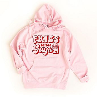 Fries Before Guys Bold Hoodie