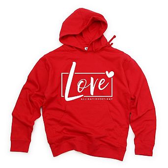Love All Day Every Day Box Hoodie