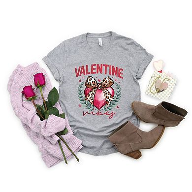 Coquette Valentine Vibes Short Sleeve Graphic Tee