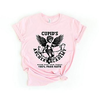 Cupid's Archery Academy Short Sleeve Graphic Tee