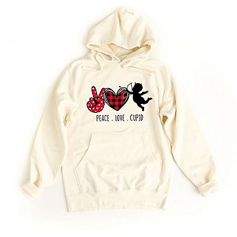 Peace Love Cupid Hoodie