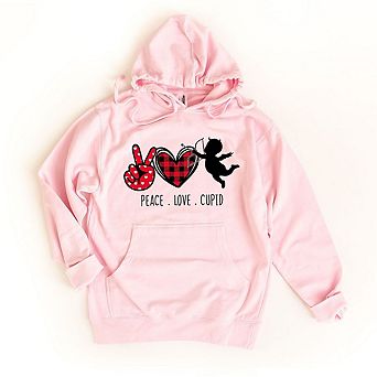 Peace Love Cupid Hoodie