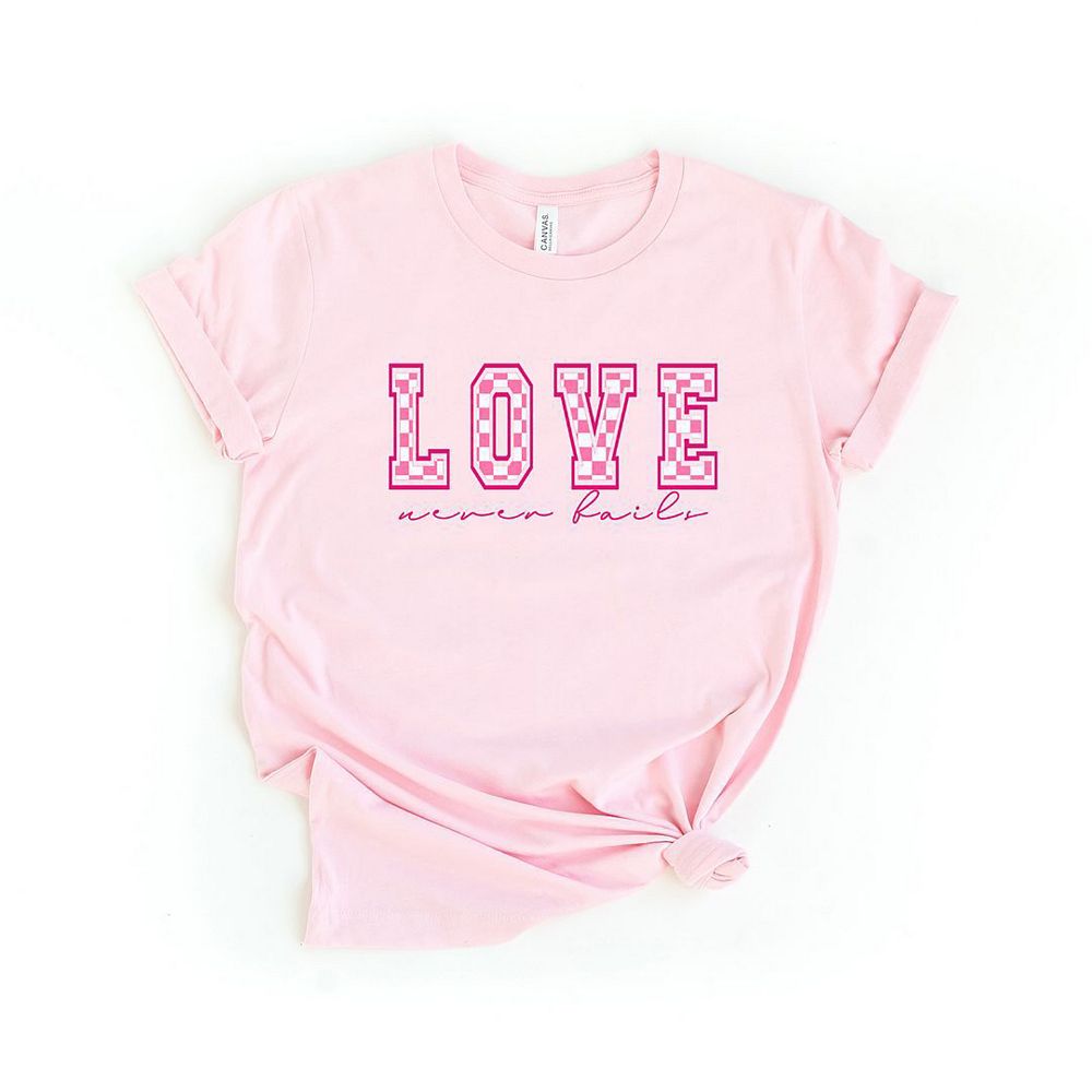 Simply Love Full Size NEVER GIVE UP Graphic Cotton Tee