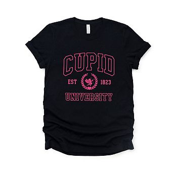 Cupid University Short Sleeve Graphic Tee