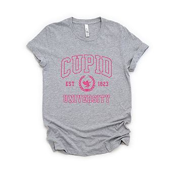 Cupid University Short Sleeve Graphic Tee