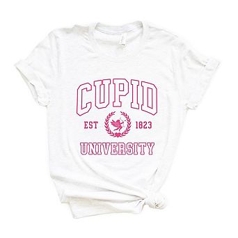 Cupid University Short Sleeve Graphic Tee
