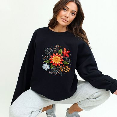 Winter Plants - Women's Graphic Sweatshirt