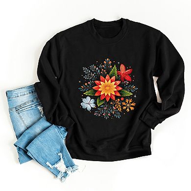 Winter Plants - Women's Graphic Sweatshirt