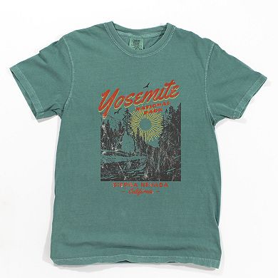 Simply Sage Market Yosemite National Park Sierra Nevada Garment Dyed Tee