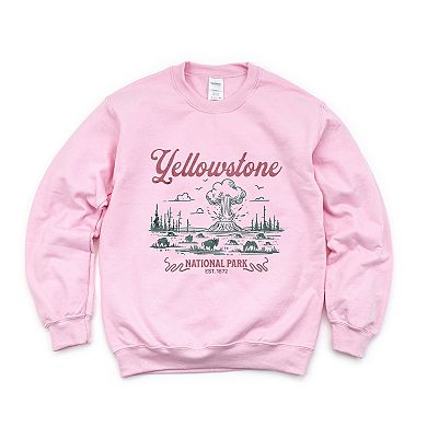 Simply Sage Market Yellowstone National Park EST. 1872 Sweatshirt