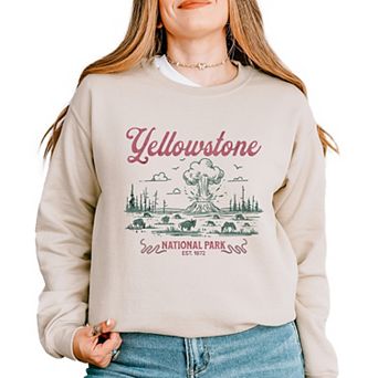 Simply Sage Market Yellowstone National Park EST. 1872 Sweatshirt