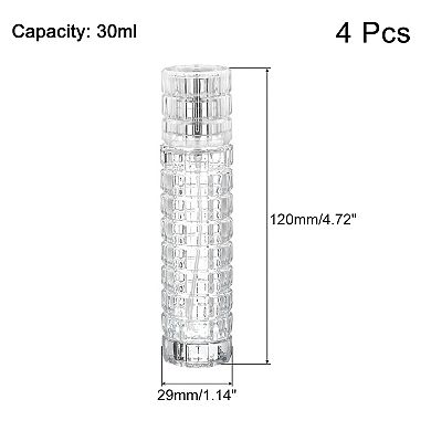 Cocktail Sprayer 4 Pcs 30ml Glass Martini Bar Mister Vermouth Spritzer Spray Bottle