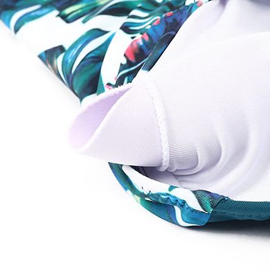 Swimwear Women One Piece Swimsuit Tummy Control Swimsuits High Waisted Halter Push Up Bathing Suit