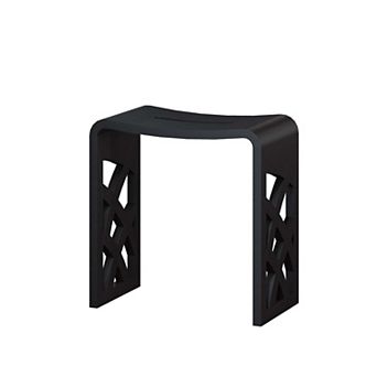 Casainc Freestanding Solid Surface Bathroom Shower Stool