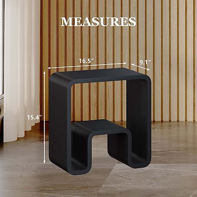 Casainc Freestanding Solid Surface Bathroom Shower Stool
